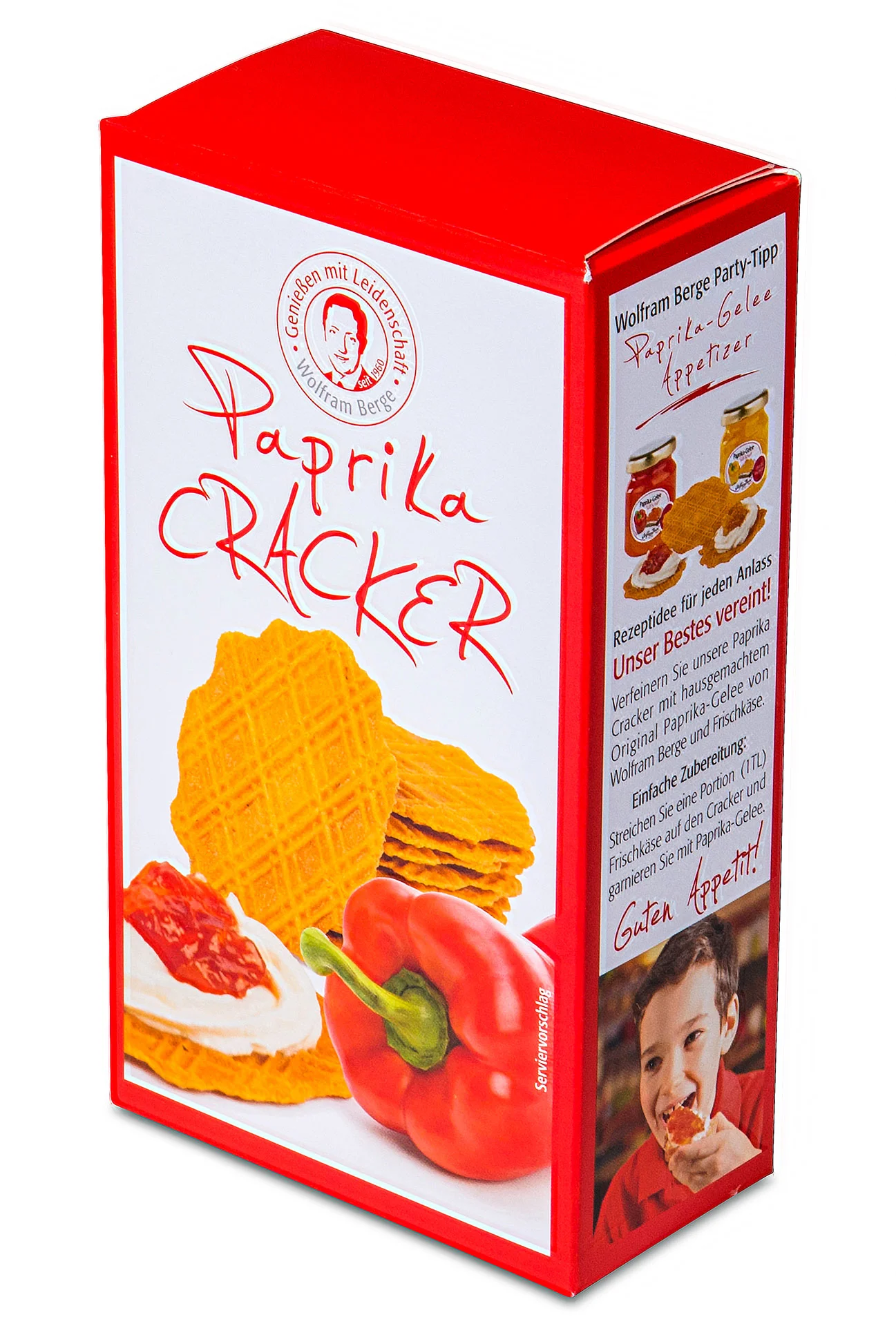 Paprika-Cracker