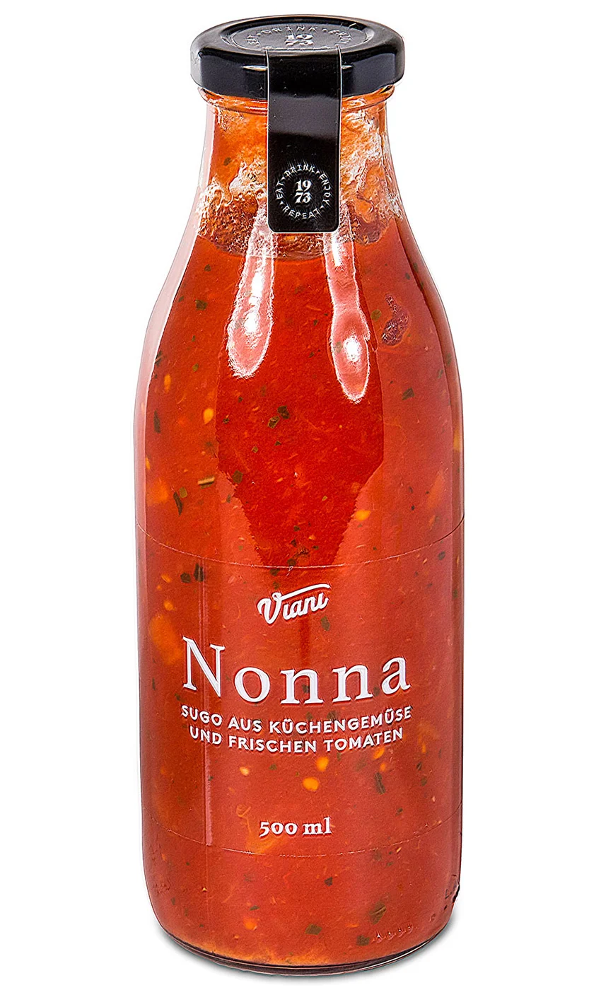 Tomatensauce mit Küchengemüse - Nonna